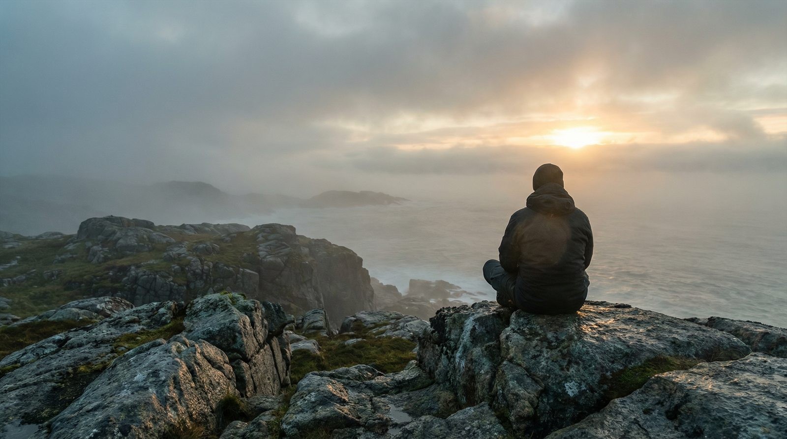 Solo vigil in nature